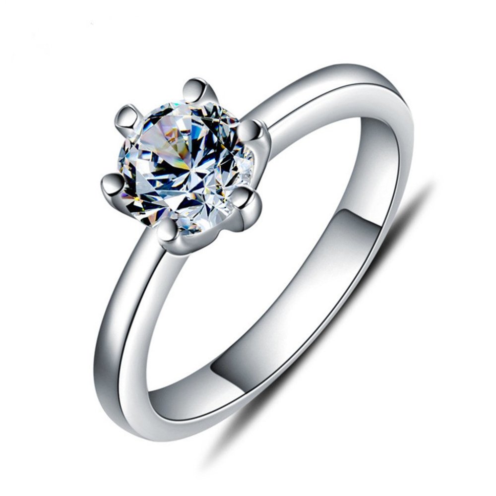 New 925 silver ring, wedding ring for women size 4.5-6.5